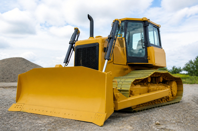 Bulldozer Parked(grok)