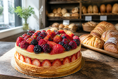 Berry Fruit Torte(grok)