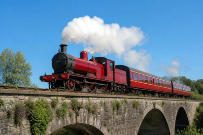 Steam on Bridge(grok)