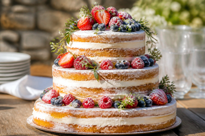 Naked Berry Cake(grok)