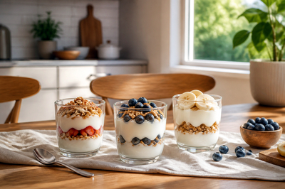 Morning Yogurt Parfaits