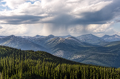 Morning Mountain Storm
