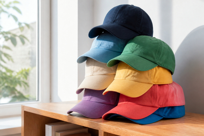 Stacked Colorful Caps(grok)
