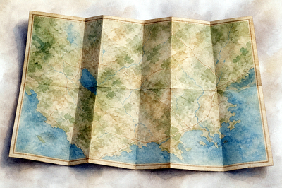 Folded Map