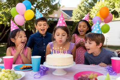 Sunny Backyard Birthday