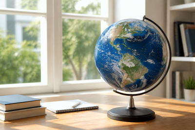 Earth Desk Globe(grok)