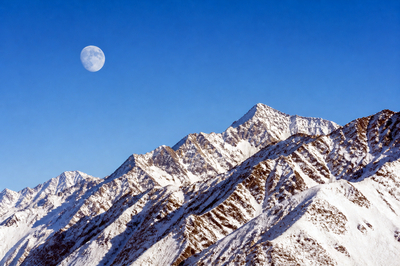 Moon Mountain Day(grok)