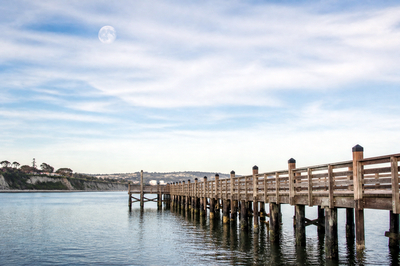 Overcast Pier Daymoon