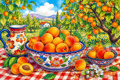 Folk Orchard Bowl(grok)