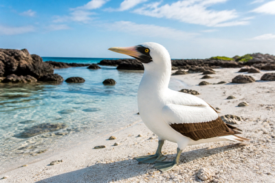Morning Masked Booby