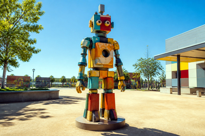 Afternoon Playground Robot