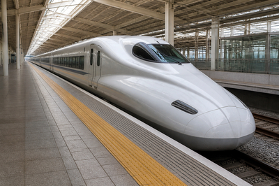 Close Train Nose