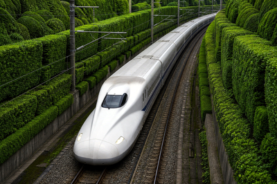 Hedge Cutting Train