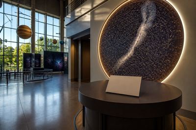 Sunny Planetarium Lobby