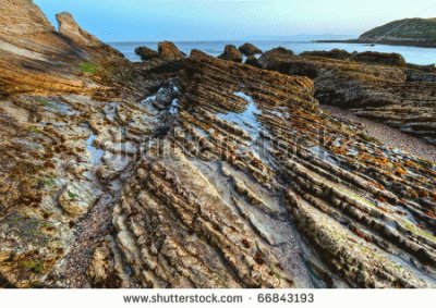 Layered Rock Formation-MDO State Park jigsaw puzzle