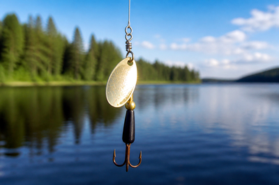 Spinner Lure Closeup(grok)