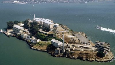Alcatraz State Prison-San Francisco Bay