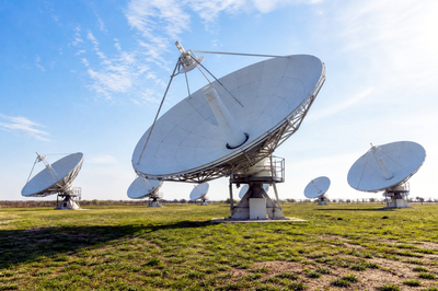 Dish Antenna Field(grok)
