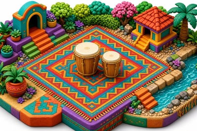 Isometric Bongo Stage