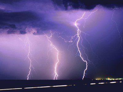 Rayos en la ciudad