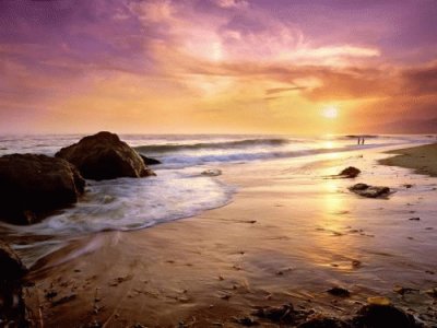 Zuma Beach Sunset jigsaw puzzle