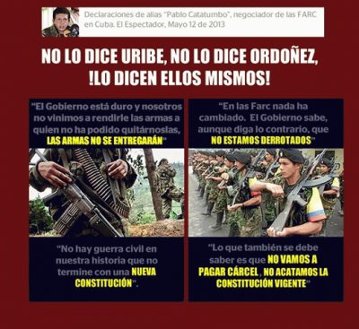 NO MAS FARC jigsaw puzzle