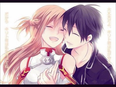 פאזל של Kirito and Asuna 4