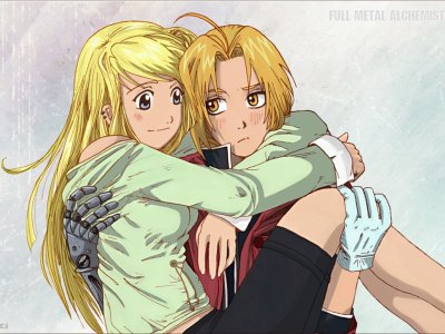 Ed and Winry 1 jigsaw puzzle