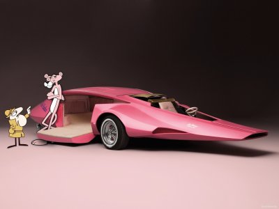 auto pantera rosa