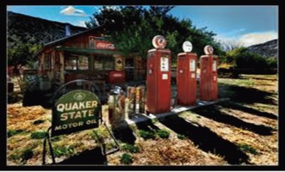 Ghost town on old Route 66 - New Mexico jigsaw puzzle