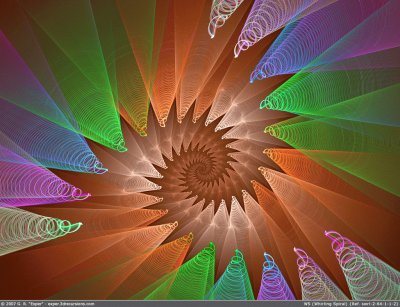 whirling spiral jigsaw puzzle