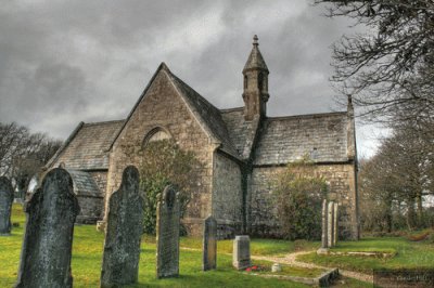 Haunted cemetery UK jigsaw puzzle