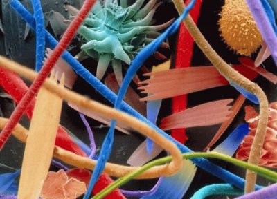 microscopic dust