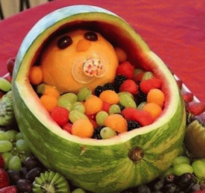 fruit cradle