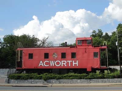 Caboose in Acworth Georgia