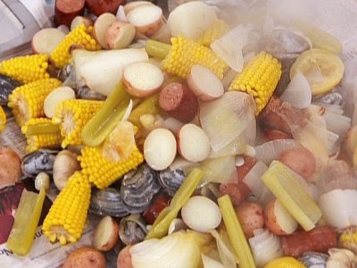 New england clam bake