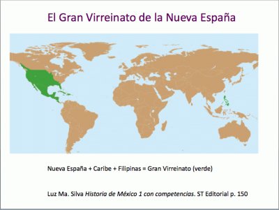 פאזל של Gran virreinato de la Nueva EspaÃ±a
