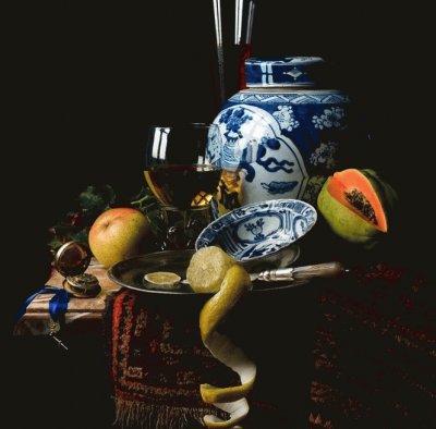 wine and fruit
