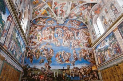 fresco at vatican museum