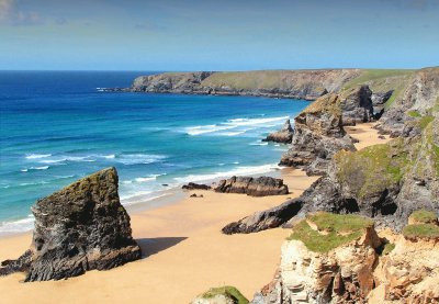 Bedruthan steps, Cornwall jigsaw puzzle