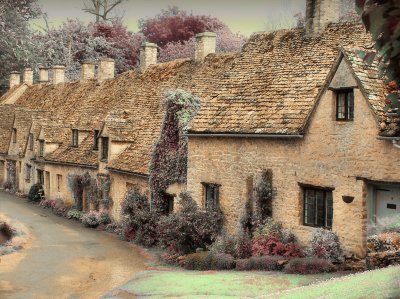 Arlington Row cottages jigsaw puzzle