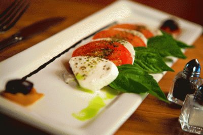 mozzarella and tomato