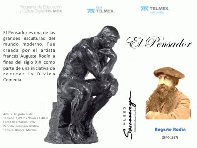El Pensador de Rodin jigsaw puzzle