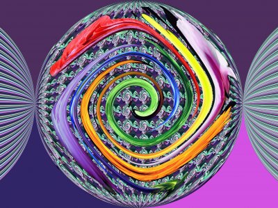 swirl circle jigsaw puzzle