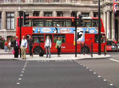 פאזל של Bus in London