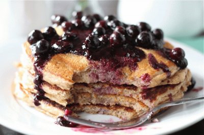 whole wheat pancakes
