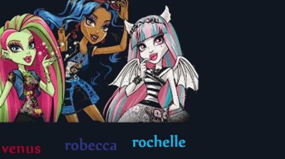 venus,rebecca e rochelle jigsaw puzzle