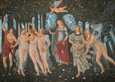 Sandro Botticelli: Primavera (Der FrÃ¼hling)