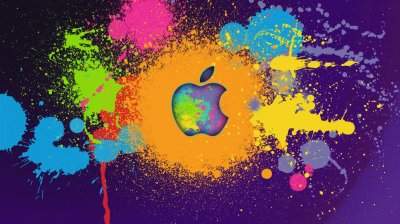 apple colorida