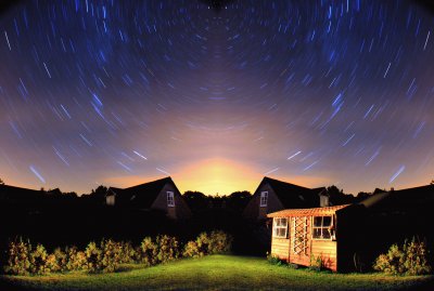 פאזל של Star Trails mirror